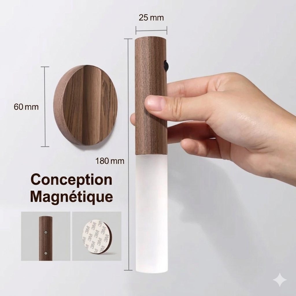 LumiSense™ – Lampe Automatique Intelligente Sans Interrupteur