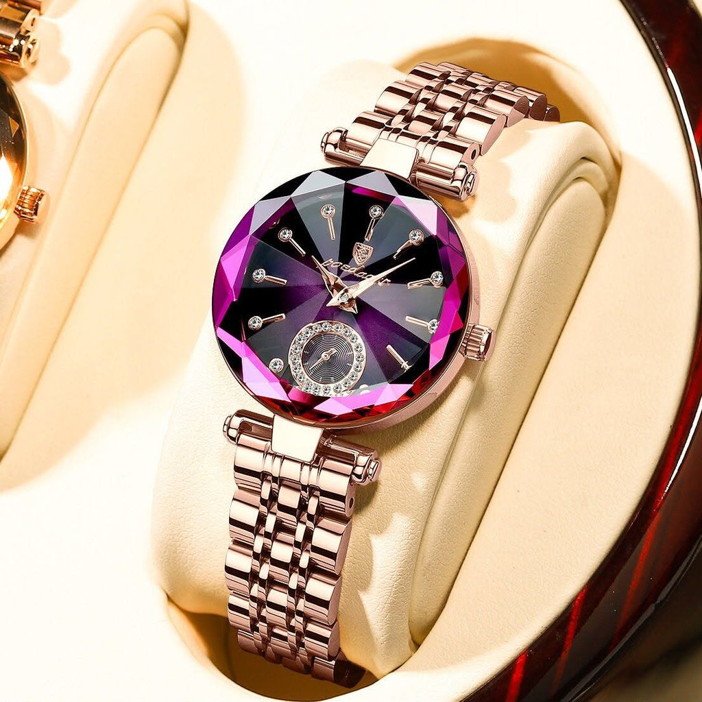 Élégance Royale™  –  Montre Femme Luxe Cristal