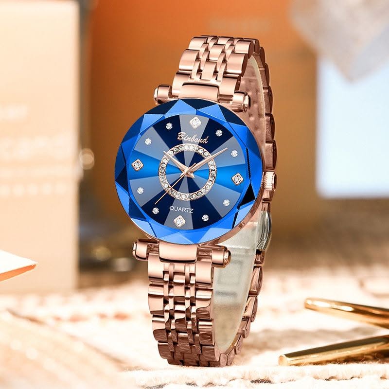 Élégance Royale™  –  Montre Femme Luxe Cristal