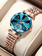 Élégance Royale™  –  Montre Femme Luxe Cristal
