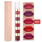 Une Beauté Qui S’adapte à Ton Humeur : 5 Couleurs 1 Seul Rouge à Lèvres.